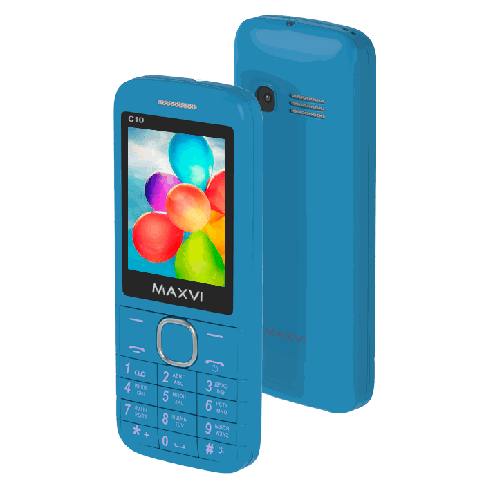 Мобильный телефон MAXVI C10 (blue)