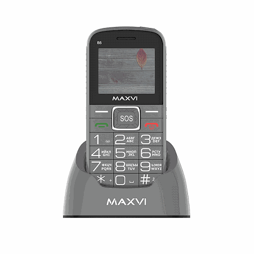 Мобильный телефон MAXVI B5 (grey)
