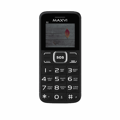 Мобильный телефон MAXVI B2 (black)