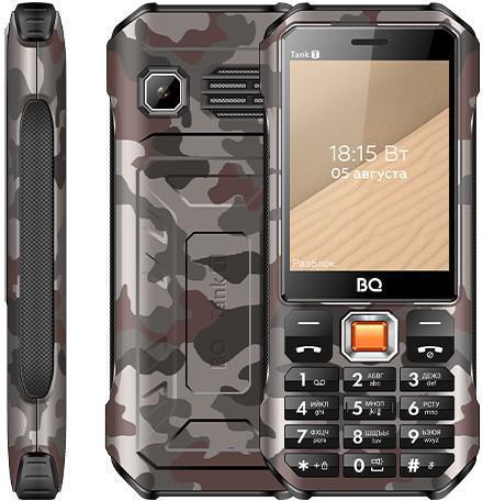 Мобильный телефон BQ BQM-2824 Tank T Camouflage Grey