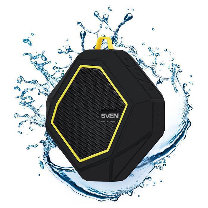 Акустическая система SVEN PS-77 1.0 Bluetooth black/yellow