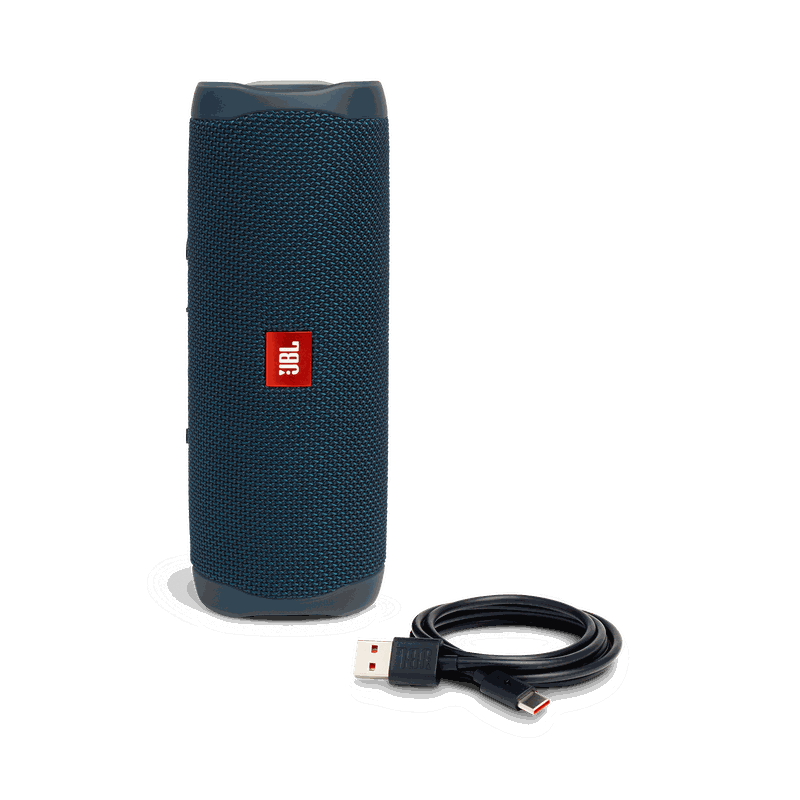 Портативная акустика JBL Flip 5 Blue (JBLFLIP5BLU)