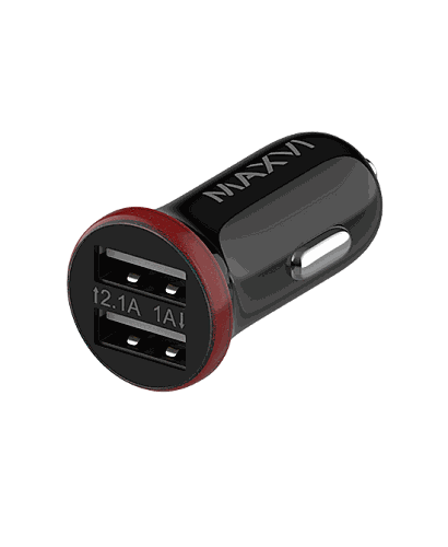 Зарядное устройства авто MAXVI CCM-202BR 1 A-2,1A 2USB