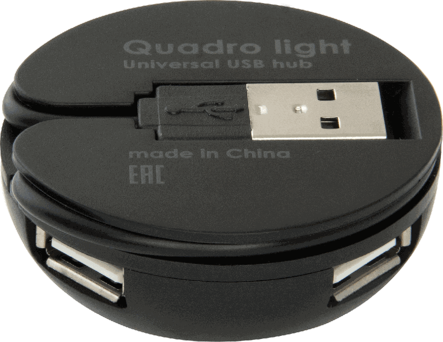 USB разветвитель DEFENDER (83201)#1 Хаб 4xUSB 2.0 QUADRO Light