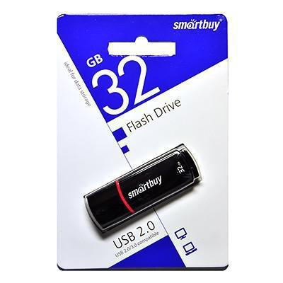 Флеш-драйв SmartBuy 32Gb Crown black