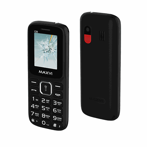 Мобильный телефон MAXVI C26 (black)