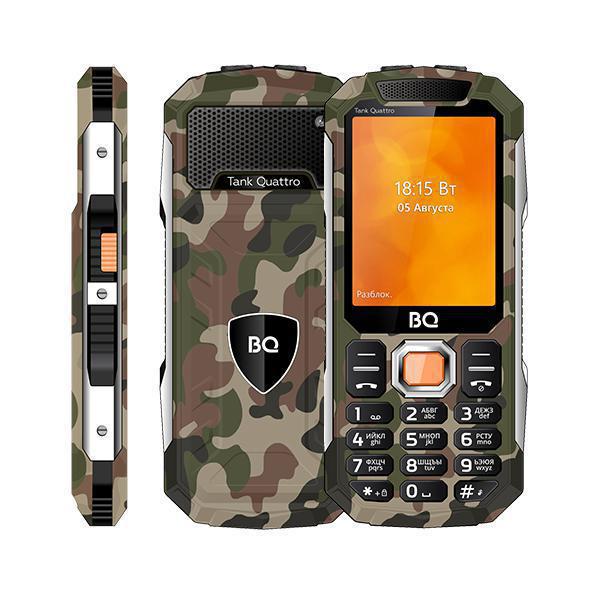 Мобильный телефон BQ BQM-2819 Tank Quattro (Camouflage)