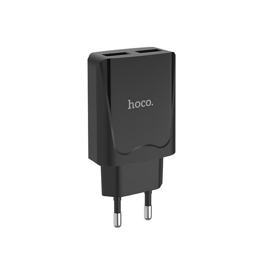 Зарядное устройство HOCO C52A Authority 2USB 2.1A (чёрный)