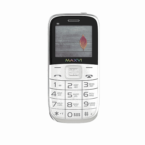 Мобильный телефон MAXVI B6 (white)