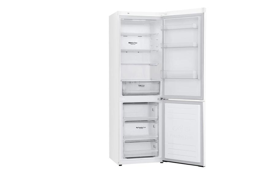 Холодильник с морозильником LG ga-b509mqsl белый. Lg ga b509mqsl