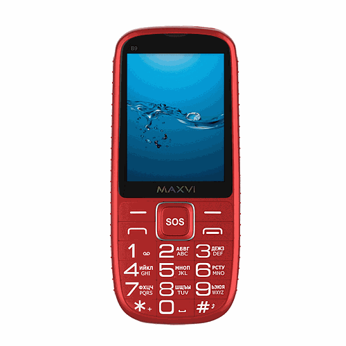Мобильный телефон MAXVI B9 (Red)