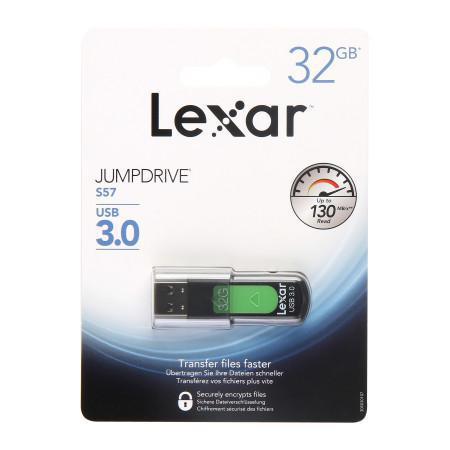 Флеш-драйв LEXAR JumpDrive S57 32GB USB 3.0 (LX1LJDS5732GABGN)