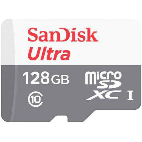 Карта памяти SANDISK 128GB microSDHC C10 UHS-I R100MB/s Ultra