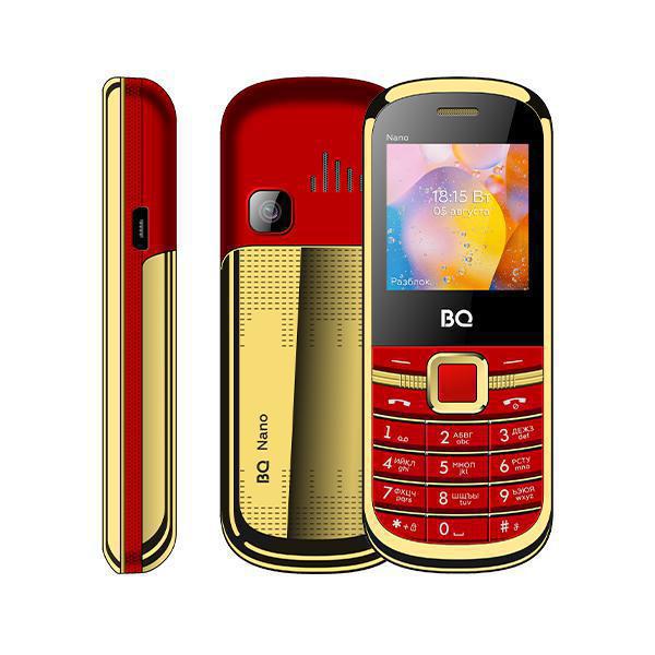 Мобильный телефон BQ BQM-1415 Nano (Red+Gold)