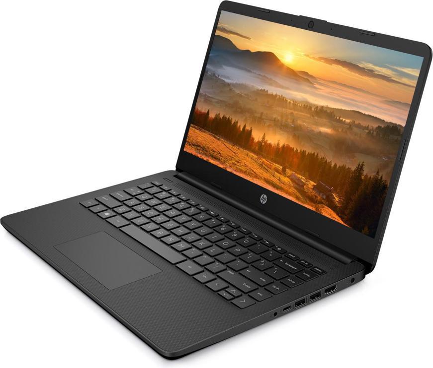 Ноутбук HP 14s-q0018ur (28P47EA) black