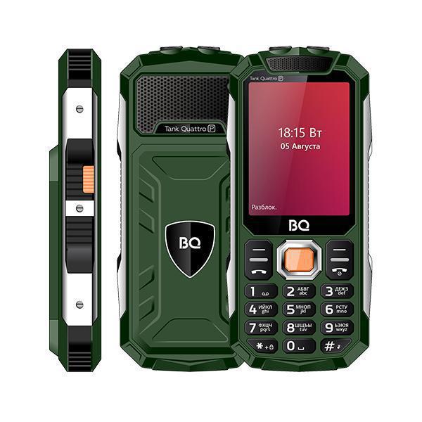 Мобильный телефон BQ BQM-2817 Tank Quattro Power (Green)