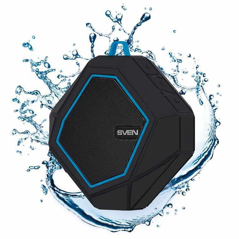 Компьютерная акустика SVEN PS -77 1.0 Bluetooth black/blue