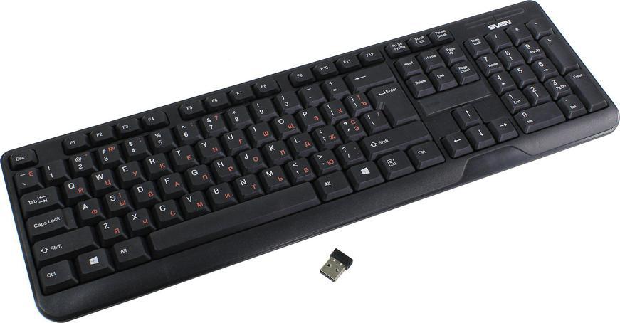 Клавиатура SVEN KB-C2200W black