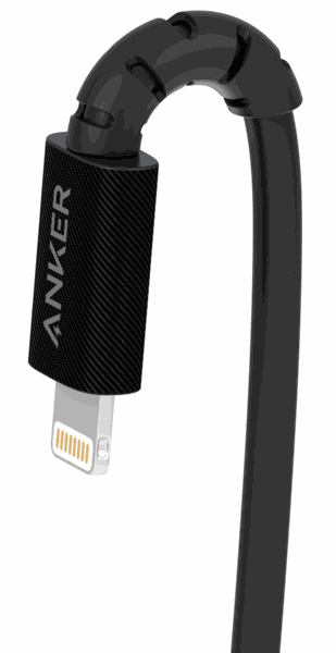 Кабель ANKER Powerline Select USB-C to Lightning - 0.9м V3 (Black)