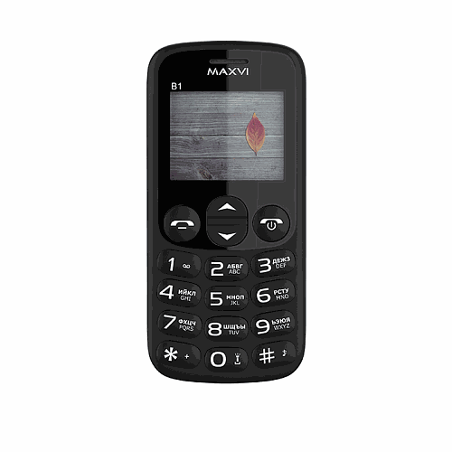 Мобильный телефон MAXVI B1 (black)