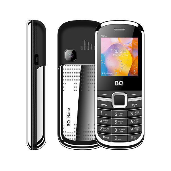 Мобильный телефон BQ BQM-1415 Nano (black+silver)