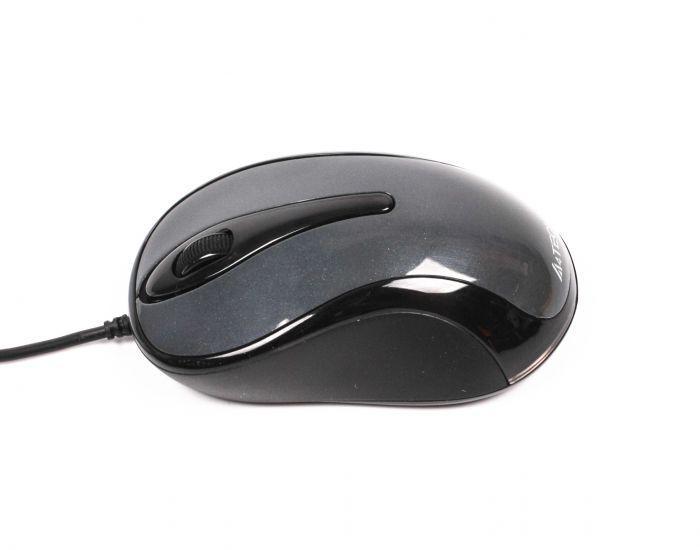 Мышь A4TECH N-360-1 USB Glossy Grey