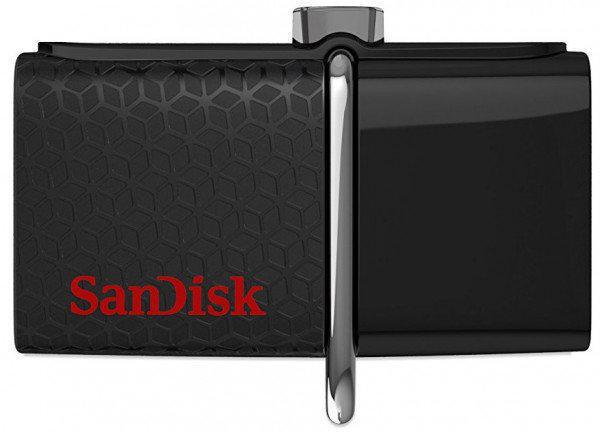 Флеш-драйв SANDISK Ultra Dual 64 Gb, OTG for Android USB 3.0 Black