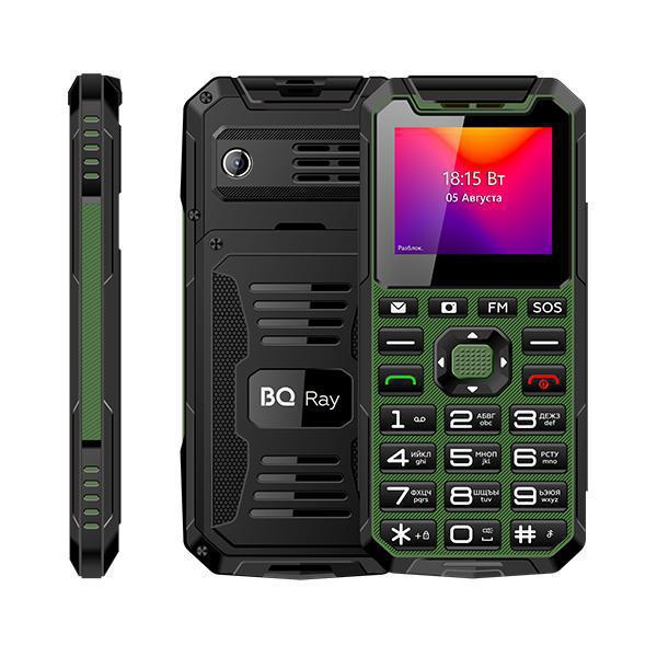 Мобильный телефон BQ BQM-2004 Ray Green+Black