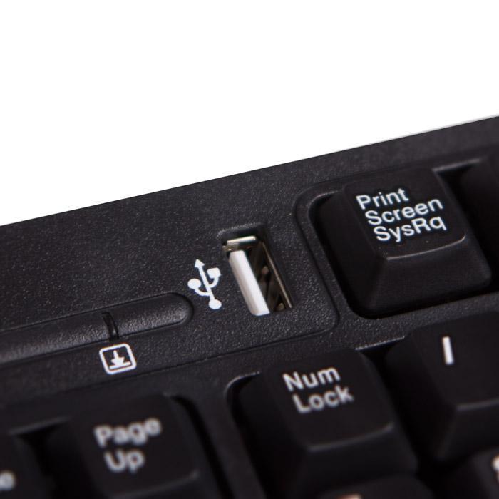 Клавиатура SVEN Standard 304 USB+HUB black