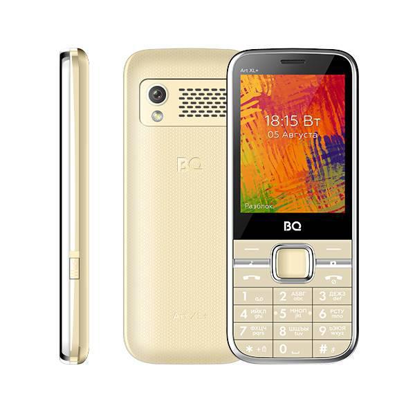 Мобильный телефон BQ BQM-2838 Art XL+ Gold