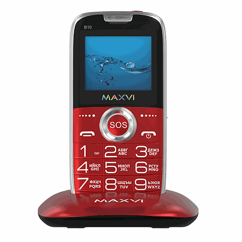 Мобильный телефон MAXVI B10 (Red)