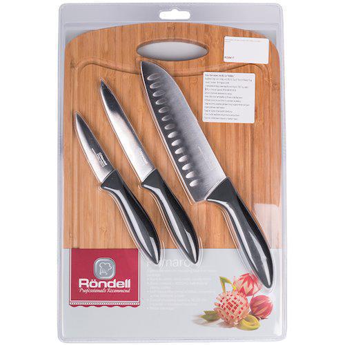 Набор ножей RONDELL RD-462 Primarch (ST) с доской