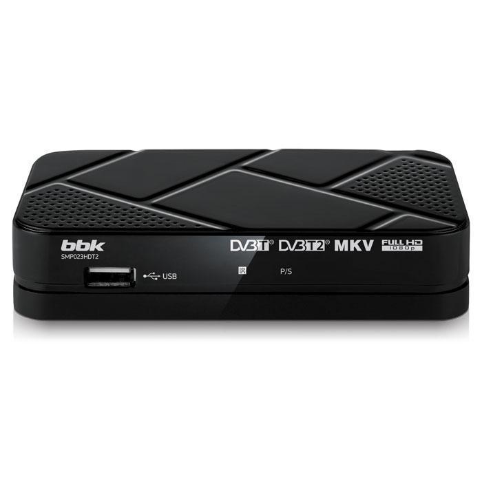 Цифровой тюнер BBK SMP023HDT2 черный