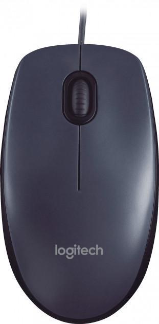 Мышь LOGITECH Mouse M90, EER2 GRAY