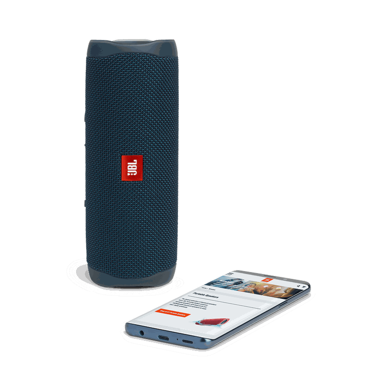 Портативная акустика JBL Flip 5 Blue (JBLFLIP5BLU)