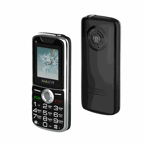 Мобильный телефон MAXVI T8 Black