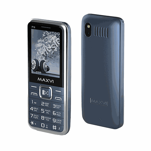 Мобильный телефон MAXVI P16 (marengo)
