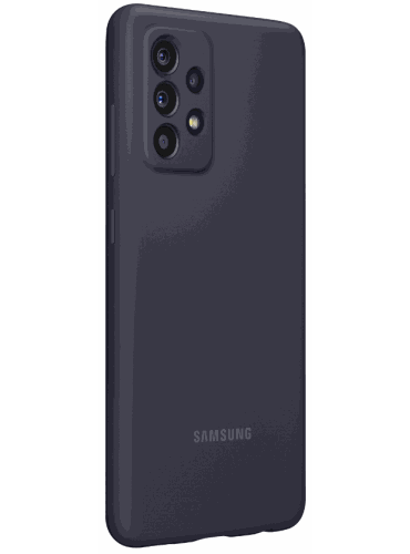 Чехол SAMSUNG Galaxy A52/A525 Silicone Cover Black