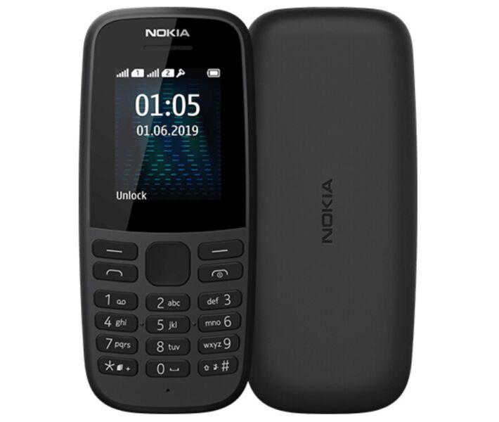 Мобильный телефон NOKIA 105 SS (black)