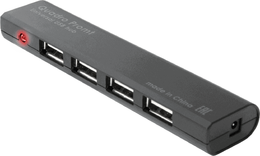 USB разветвитель DEFENDER (83200)#1 Хаб 4xUSB 2.0 Quadro Promt