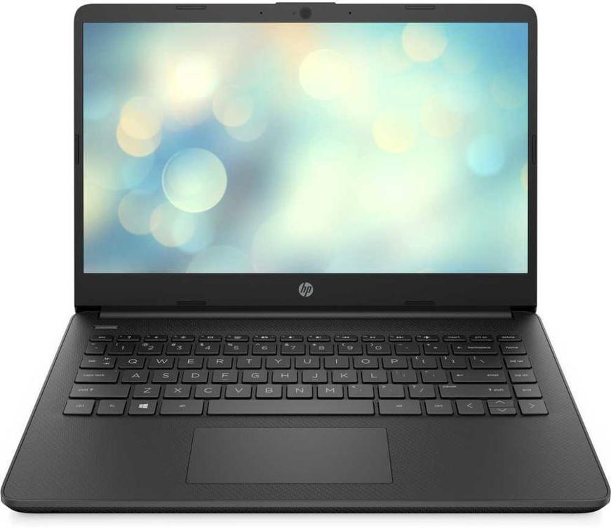 Ноутбук  HP 14s-fq0019ur (22P65EA) black