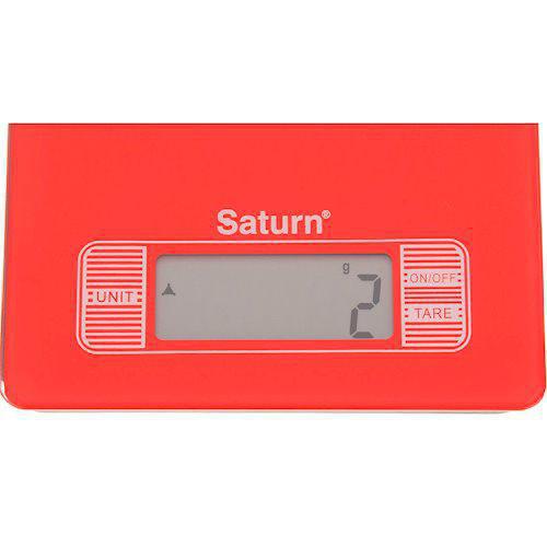 Весы кухонные SATURN ST-KS7235 Red
