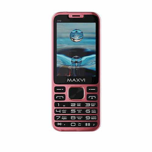 Мобильный телефон MAXVI X10 Rose Gold