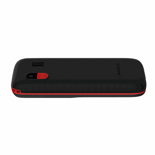 Мобильный телефон MAXVI C26 (black-red)