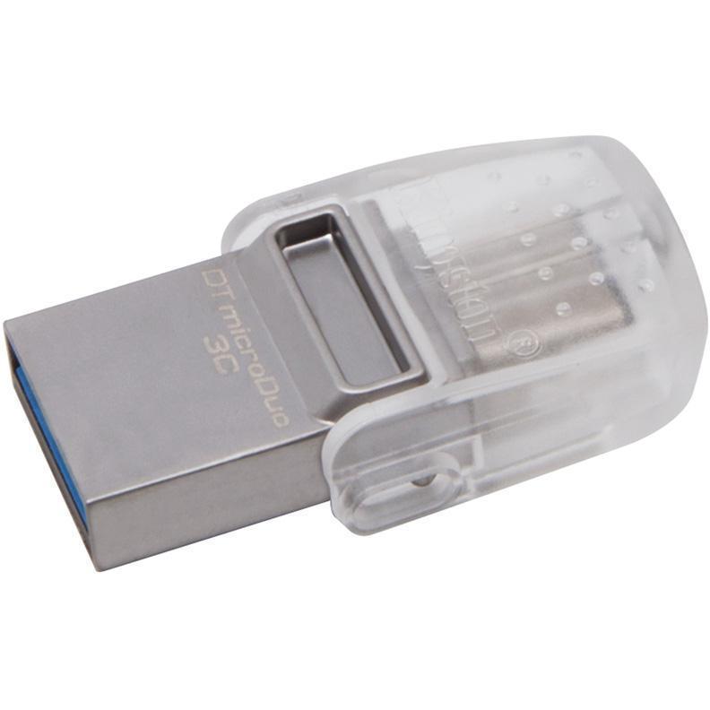 Флеш-драйв KINGSTON DT MicroDuo 3С 64GB, Type-C, USB 3.0