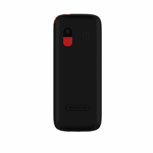 Мобильный телефон MAXVI C26 (black-red)