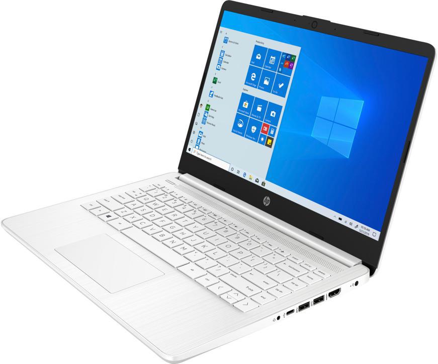 Ноутбук HP 14s-dq0046ur white (3B3L7EA)