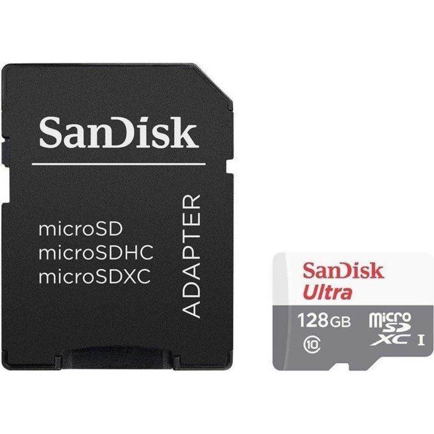 Карта памяти SANDISK microSDXC 128GB Ultra C10 80MB/s