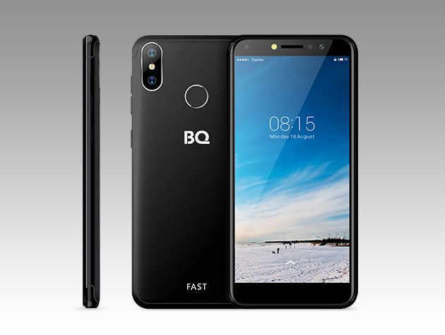 Смартфон BQ BQS-5515L Fast (Black)
