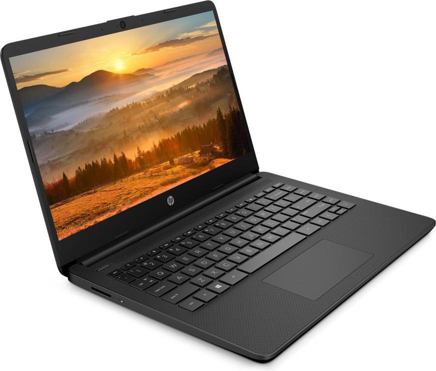 Ноутбук HP 14s-fq0090ur black(3B3M4EA)